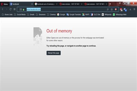 opera out of memory error, Opera browser out of memory: 5 quick ways to reduce ram usage