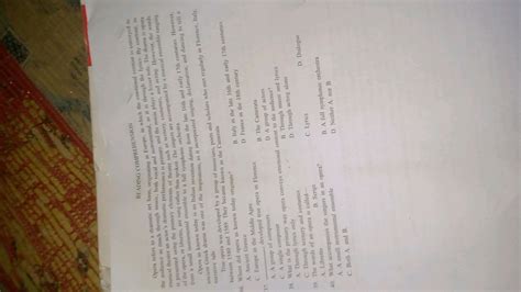 opera refers to a dramatic art form 2025, Reading book xi