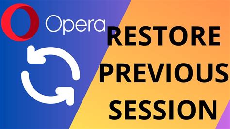 opera restore previous session 2025, Restore previous session not working in firefox? 4 ways to fix it