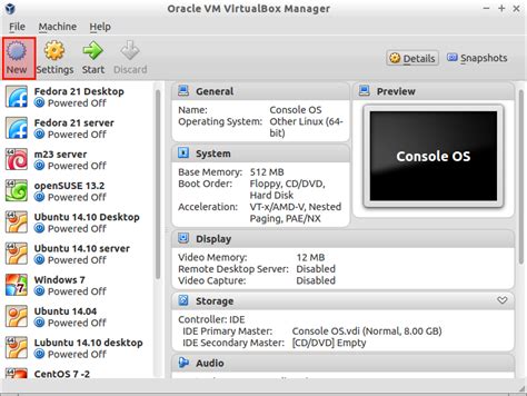 oracle vm virtualbox on works, How to build and configure a virtual machine with oracle virtualbox