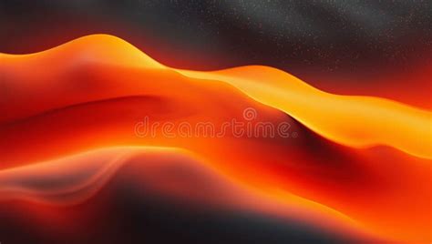 orange and black gradient background with fire, Premium vector