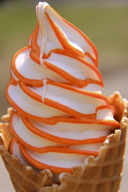 orange swirl ice cream