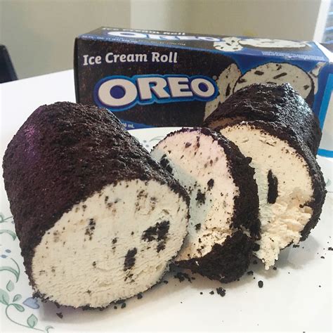 oreo ice cream roll