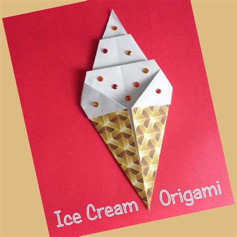 origami ice cream