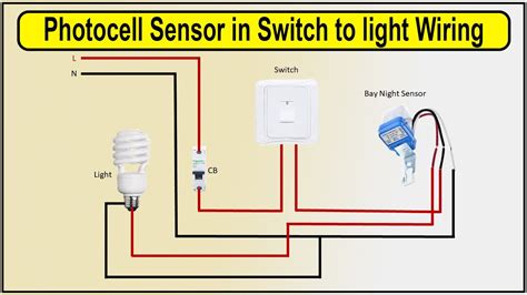 outdoor lighting photocell control wiring diagram 