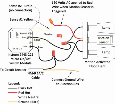 outdoor motion security light wiring diagram 