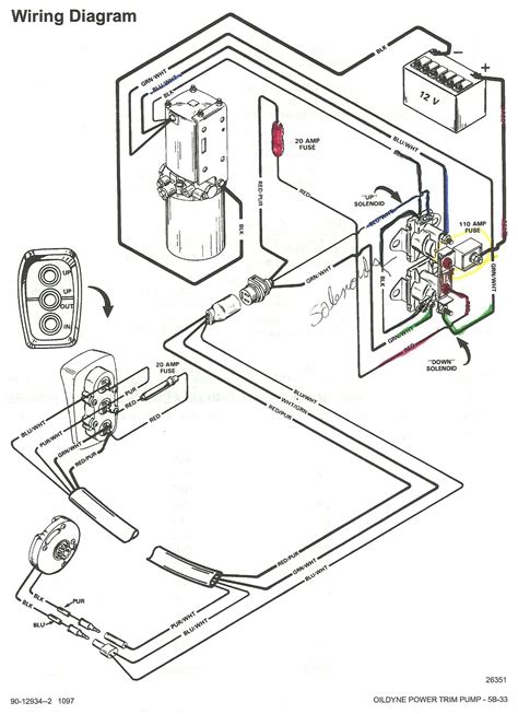 outdrive trim pump wiring diagrams 