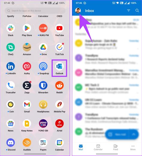outlook app android remove account, How to remove an account from outlook