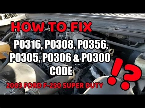 p0300 engine code ford, P0300 code dodge charger