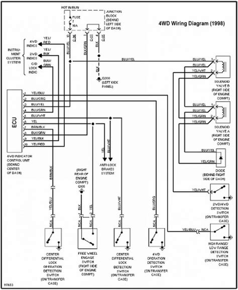 pajero aircon wiring diagram 