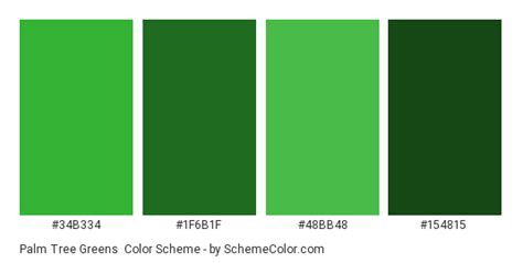 palm tree green color code, Palm tree color green greens scheme palette schemecolor. Palm tree greens color scheme » green » schemecolor.com