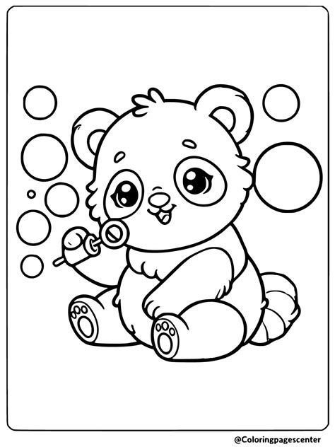 panda coloring pages easy, 20 page cute panda coloring pages
