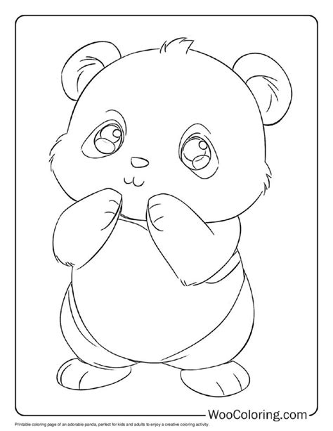 panda coloring sheet pdf, Cute panda girl coloring pages