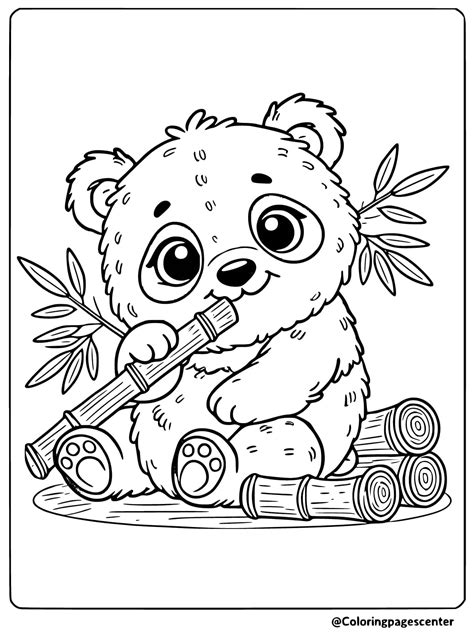 panda colouring pages printable, Kids coloring pages, cute panda donut character vector illustration eps