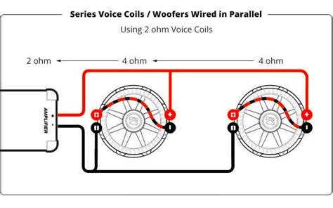 parallel subwoofer wiring diagram 