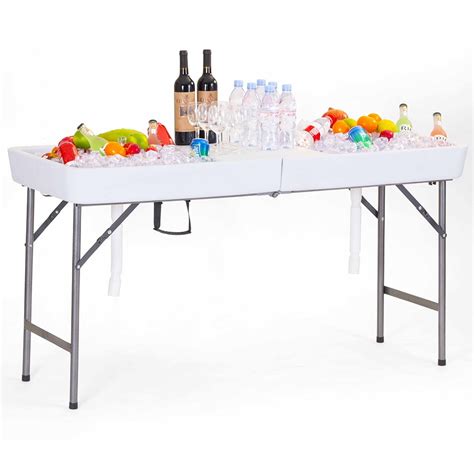 party ice bin table