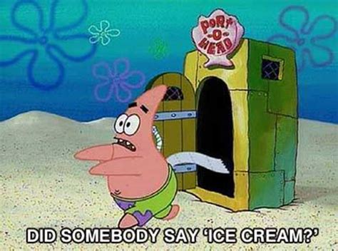 patrick star ice cream meme