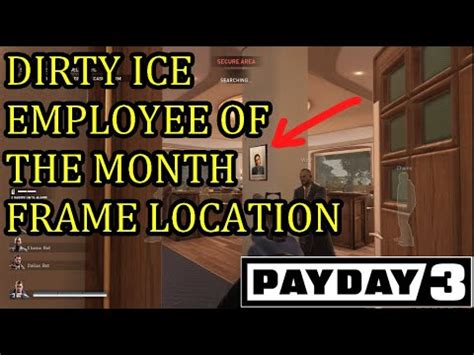 payday 3 dirty ice employee of the month