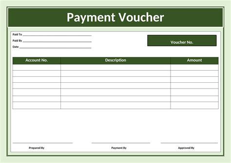 payment voucher downloadable format in excel, Cash payment voucher format in excel, free download