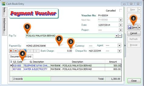 payment voucher sql sample, Sql report templates