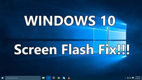 pc screen flashes black, How to stop laptop screen flickering