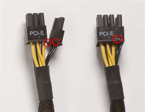 pcie cable wiring 