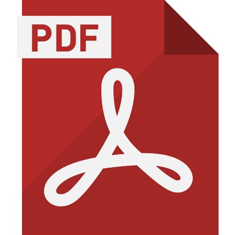 pdf document icon svg, Pdf file icon