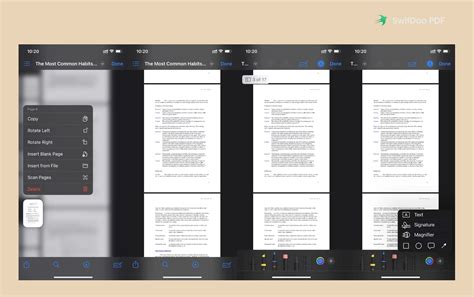pdf editor on iphone, How to create pdf on iphone – photos, documents & websites. Convert documents