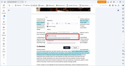 pdf link to page design, Page design