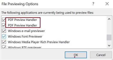 pdf preview handler windows 1.0, Fix: 'this file cannot be previewed' pdf preview handler. Handler error cannot previewed outlook appuals