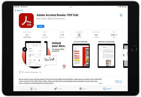pdf reader and editor for ipad, Pdf reader
