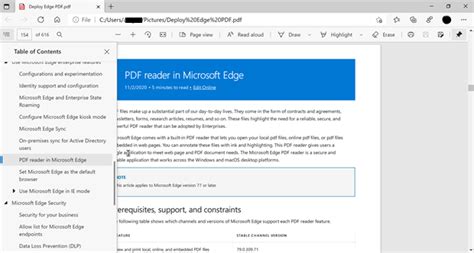 pdf reader in microsoft edge, Microsoft details roadmap for pdf reader in microsoft edge; what's new