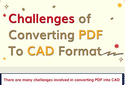 pdf to cad format problem, Converting pdf to cad: challenges involved