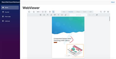 pdf viewer blazor wasm, Introducing the next-gen blazor pdf viewer component