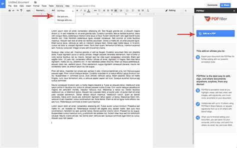 pdffiller google add on, Pdffiller pdf. Pdffiller for google docs