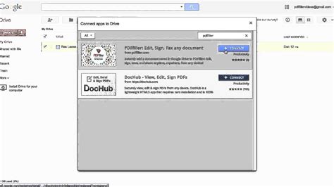 pdffiller google drive app, How to use the pdffiller google drive app
