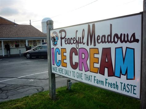peaceful meadows ice cream whitman
