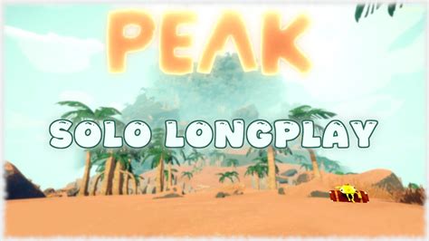 Peak Walkthrough Today