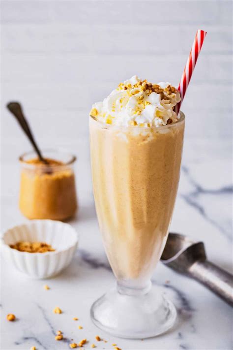 peanut butter milkshake without ice cream
