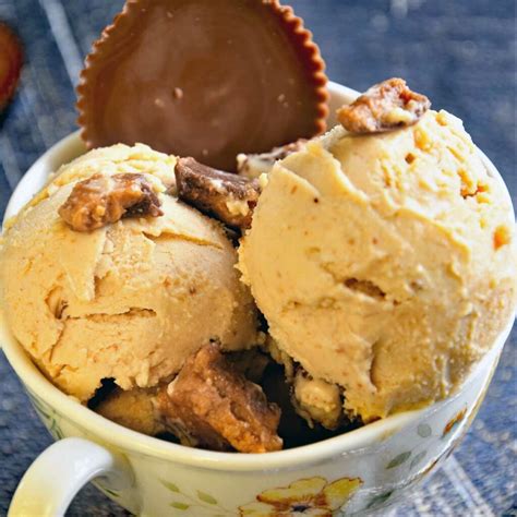 peanut butter with ice cream