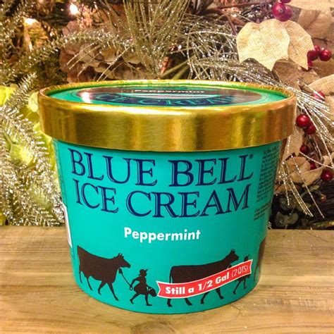 peppermint blue bell ice cream