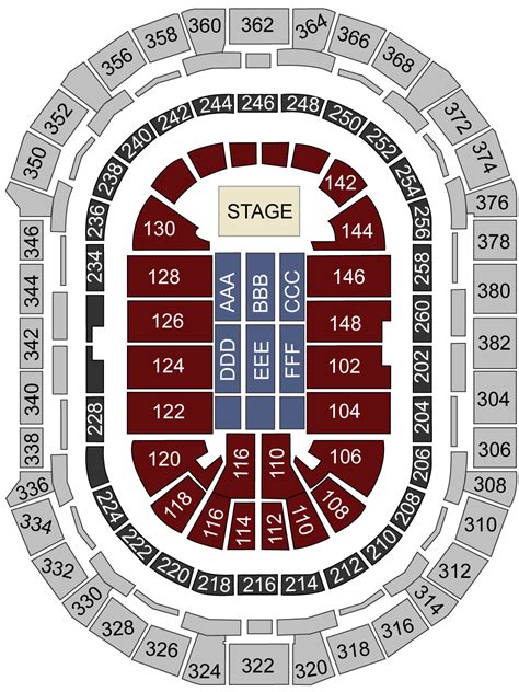 Pepsi Center Denver Seating Chart