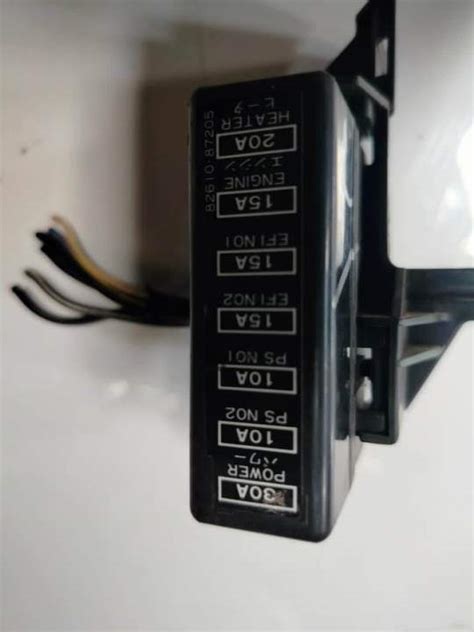 perodua kancil fuse box 