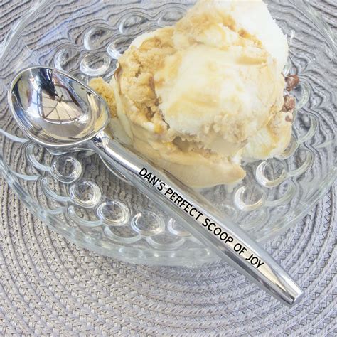 personalised ice cream scoop