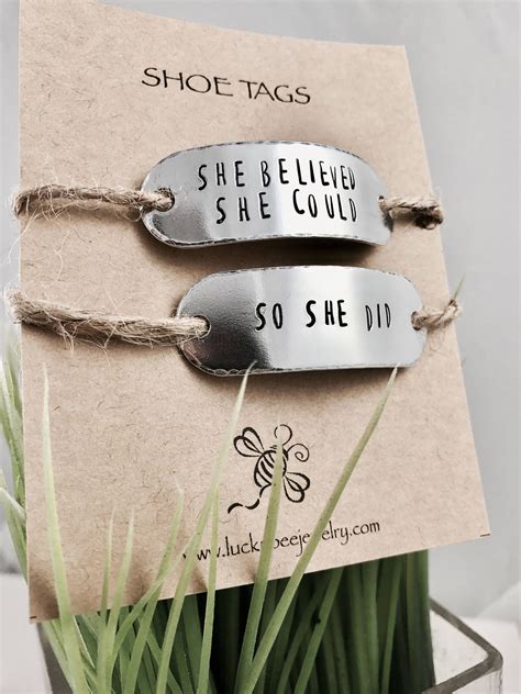 personalized shoe tags