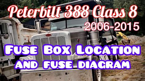 peterbilt 388 fuse box 