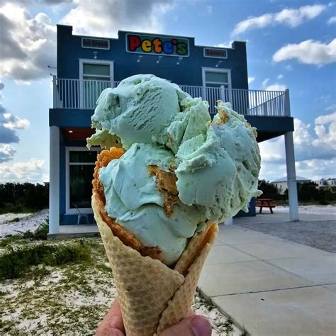 petes ice cream and donuts orange beach menu