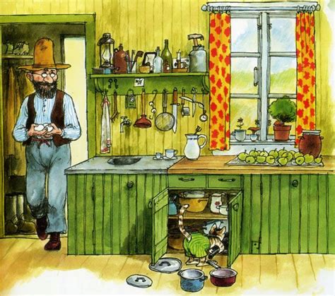 pettson och findus illustrationer