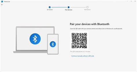 phone link qr code, Link your phone with windows pc using qr code