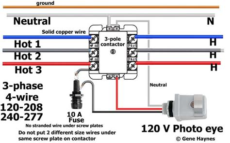 photo eye wiring schematic 